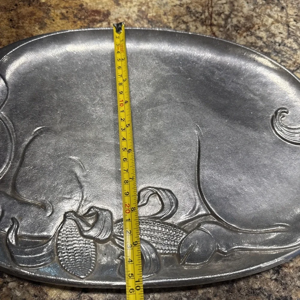 Vintage Sexton 945 Cast Aluminum Pig Serving Platter Tray Farmhouse Decor 16